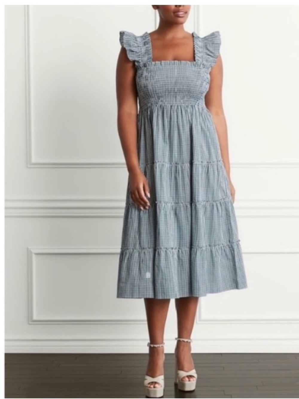 Hill House Green Gingham Ellie